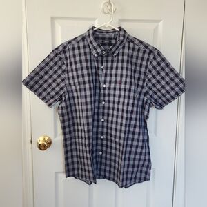 Men's Checkered Short Sleeve Shirt